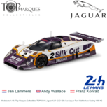 Modelauto 1:18 | Top Marques Collectibles TOP101A | Jaguar XJR-12 C1 Silk Cut Jaguar Tom Walkinshaw Racing 1990 #2 Modelauto 1:18 | Top Marques Collectibles TOP101A | Jaguar XJR-12 C1 Silk Cut Jaguar Tom Walkinshaw Racing 1990 #2