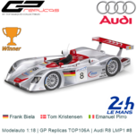 Modelauto 1:18 | GP Replicas TOP106A | Audi R8 LMP1 #8 Modelauto 1:18 | GP Replicas TOP106A | Audi R8 LMP1 #8