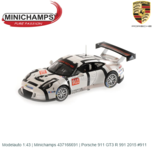 Modelauto 1:43 | Minichamps 437166691 | Porsche 911 GT3 R 991 2015 #911 Modelauto 1:43 | Minichamps 437166691 | Porsche 911 GT3 R 991 2015 #911