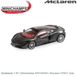 Modelauto 1:87 | Minichamps 870154520 | McLaren 570GT Grijs Modelauto 1:87 | Minichamps 870154520 | McLaren 570GT Grijs
