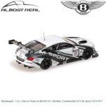 Modelauto 1:43 | Almost Real ALM430310 | Bentley Continental GT3 M Sport 2014 #17 Modelauto 1:43 | Almost Real ALM430310 | Bentley Continental GT3 M Sport 2014 #17