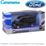 Modelauto 1:72 | Cararama Cara5000-10 | Ford Transit Zwart Modelauto 1:72 | Cararama Cara5000-10 | Ford Transit Zwart