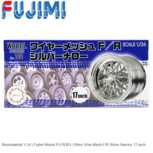Bouwpakket 1:24 | Fujimi Mokei FU19353 | Rims Wire Mesh F/R Silver Narrow 17-inch Bouwpakket 1:24 | Fujimi Mokei FU19353 | Rims Wire Mesh F/R Silver Narrow 17-inch