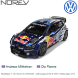 Modelauto 1:18 | Norev 6C1099302A | Volkswagen Polo R WRC Volkswagen 2015 Modelauto 1:18 | Norev 6C1099302A | Volkswagen Polo R WRC Volkswagen 2015