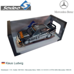 Modelauto 1:18 | Solido 1801002 | Mercedes Benz 190E 2.5-16 EVO 2 DTM AMG-Mercedes 1990 #3 Modelauto 1:18 | Solido 1801002 | Mercedes Benz 190E 2.5-16 EVO 2 DTM AMG-Mercedes 1990 #3