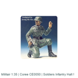 Militair 1:35 | Coree CE0050 | Soldiers Infantry Halt ! Militair 1:35 | Coree CE0050 | Soldiers Infantry Halt !