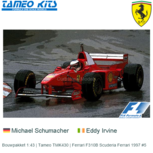 Bouwpakket 1:43 | Tameo TMK430 | Ferrari F310B Scuderia Ferrari 1997 #5 Bouwpakket 1:43 | Tameo TMK430 | Ferrari F310B Scuderia Ferrari 1997 #5