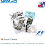 Bouwpakket 1:43 | Tameo SLK120 | Arrows FA1 Ford Arrows Ford 1978 #36 Bouwpakket 1:43 | Tameo SLK120 | Arrows FA1 Ford Arrows Ford 1978 #36