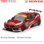 Modelauto 1:43 | TSM TSM430446 | Honda Civic Type R TCR Honda of America Racing Team 2019 #89 Modelauto 1:43 | TSM TSM430446 | Honda Civic Type R TCR Honda of America Racing Team 2019 #89