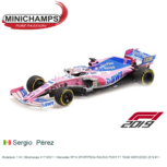 Modelauto 1:43 | Minichamps 417190011 | Mercedes RP19 SPORTPESA RACING POINT F1 TEAM MERCEDES 2019 #11 Modelauto 1:43 | Minichamps 417190011 | Mercedes RP19 SPORTPESA RACING POINT F1 TEAM MERCEDES 2019 #11