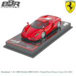 Modelauto 1:43 | BBR Models BBRC205A | Ferrari Enzo Rosso Corsa 332 2002 Modelauto 1:43 | BBR Models BBRC205A | Ferrari Enzo Rosso Corsa 332 2002