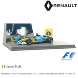 Modelauto 1:43 | UniversalHobbies 7711223994 | Renault R23 Renault F1 2003 #7 Modelauto 1:43 | UniversalHobbies 7711223994 | Renault R23 Renault F1 2003 #7