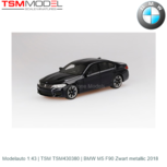 Modelauto 1:43 | TSM TSM430380 | BMW M5 F90 Zwart metallic 2018 Modelauto 1:43 | TSM TSM430380 | BMW M5 F90 Zwart metallic 2018