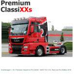 Vrachtwagen 1:18 | Premium ClassiXXs PCL30202 | MAN TGX XXL Red Lion Pro Edition 2018 Vrachtwagen 1:18 | Premium ClassiXXs PCL30202 | MAN TGX XXL Red Lion Pro Edition 2018