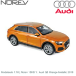 Modelauto 1:18 | Norev 188371 | Audi Q8 Orange Metallic 2018 Modelauto 1:18 | Norev 188371 | Audi Q8 Orange Metallic 2018