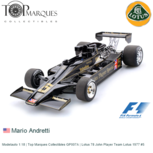 Modelauto 1:18 | Top Marques Collectibles GP007A | Lotus 78 John Player Team Lotus 1977 #5 Modelauto 1:18 | Top Marques Collectibles GP007A | Lotus 78 John Player Team Lotus 1977 #5
