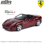 Modelauto 1:43 | BBR Models BBRC139 | Ferrari California T Turbo Rood 2015 Modelauto 1:43 | BBR Models BBRC139 | Ferrari California T Turbo Rood 2015