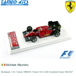 Modelauto 1:43 | Tameo TMB029 | Ferrari 126 C4-M2 Scuderia Ferrari 1984 #27 Modelauto 1:43 | Tameo TMB029 | Ferrari 126 C4-M2 Scuderia Ferrari 1984 #27