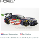 Modelauto 1:18 | Norev B66960455 | Mercedes AMG GT3 Riley Motorsport 2017 #33 Modelauto 1:18 | Norev B66960455 | Mercedes AMG GT3 Riley Motorsport 2017 #33