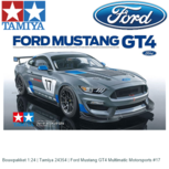 Bouwpakket 1:24 | Tamiya 24354 | Ford Mustang GT4 Multimatic Motorsports #17 Bouwpakket 1:24 | Tamiya 24354 | Ford Mustang GT4 Multimatic Motorsports #17