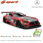 Modelauto 1:18 | Spark 18SG037 | Mercedes Benz AMG GT3 SP9 AMG Black Falcon 2019 #3 Modelauto 1:18 | Spark 18SG037 | Mercedes Benz AMG GT3 SP9 AMG Black Falcon 2019 #3