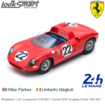 Modelauto 1:18 | Looksmart LS18LM07 | Ferrari 250P Scuderia Ferrari 1963 #22 Modelauto 1:18 | Looksmart LS18LM07 | Ferrari 250P Scuderia Ferrari 1963 #22
