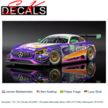 Decalset 1:24 | SK Decals SK24097 | Decalset Mercedes Benz AMG GT3 Riley Motorsport 2019 #33 Decalset 1:24 | SK Decals SK24097 | Decalset Mercedes Benz AMG GT3 Riley Motorsport 2019 #33