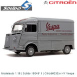 Modelauto 1:18 | Solido 1804811 | Citroën HY Vespa Modelauto 1:18 | Solido 1804811 | Citroën HY Vespa