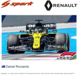 Modelauto 1:43 | Spark S6476 | Renault R.S.20 Renault DP World F1 Team 2020 #3 Austria / Red Bull Ring / Austrian Grand Pri Modelauto 1:43 | Spark S6476 | Renault R.S.20 Renault DP World F1 Team 2020 #3 Austria / Red Bull Ring / Austrian Grand Pri