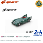 Modelauto 1:43 | Spark S4397 | Lotus Mark IX Lotus Engineering 1955 #48 France / Le Mans / 24 Hours Modelauto 1:43 | Spark S4397 | Lotus Mark IX Lotus Engineering 1955 #48 France / Le Mans / 24 Hours