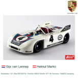 Modelauto 1:43 | Best BES09316 | Porsche 908/03 Martini 1971 #4 Germany / Nürburgring Modelauto 1:43 | Best BES09316 | Porsche 908/03 Martini 1971 #4 Germany / Nürburgring
