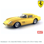 Modelauto 1:43 | Best BEST9002 | Ferrari 275 GTB-4 Yellow 1966 Modelauto 1:43 | Best BEST9002 | Ferrari 275 GTB-4 Yellow 1966