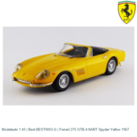 Modelauto 1:43 | Best BEST9003-G | Ferrari 275 GTB-4 NART Spyder Yellow 1967 Modelauto 1:43 | Best BEST9003-G | Ferrari 275 GTB-4 NART Spyder Yellow 1967