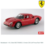Modelauto 1:43 | Best BEST9008/2 | Ferrari 250 LM Prova Red 1964 Modelauto 1:43 | Best BEST9008/2 | Ferrari 250 LM Prova Red 1964