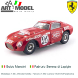 Modelauto 1:43 | Artmodel Art282 | Ferrari 375 MM Carrera 1953 #26 Panamerica Modelauto 1:43 | Artmodel Art282 | Ferrari 375 MM Carrera 1953 #26 Panamerica