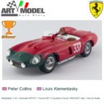 Modelauto 1:43 | Artmodel ART417 | Ferrari 857 S Scuderia Ferrari 1956 #337 Italy / Giro di Sicilia Modelauto 1:43 | Artmodel ART417 | Ferrari 857 S Scuderia Ferrari 1956 #337 Italy / Giro di Sicilia