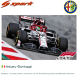Modelauto 1:18 | Spark 18S478 | Alfa Romeo C39 Alfa Romeo Racing ORLEN 2020 #99 Spain / Barcelona Modelauto 1:18 | Spark 18S478 | Alfa Romeo C39 Alfa Romeo Racing ORLEN 2020 #99 Spain / Barcelona