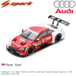 Modelauto 1:43 | Spark SG453 | Audi RS 5 Audi Sport Team Rosberg Super GT x DTM
DreamRace 2019 Fuji Modelauto 1:43 | Spark SG453 | Audi RS 5 Audi Sport Team Rosberg Super GT x DTM
DreamRace 2019 Fuji