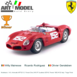 Modelauto 1:43 | Artmodel ART021/2 | Ferrari Dino 246 SP Scuderia SEFAC Ferrari 1962 #152 Italy / Targa Florio Modelauto 1:43 | Artmodel ART021/2 | Ferrari Dino 246 SP Scuderia SEFAC Ferrari 1962 #152 Italy / Targa Florio