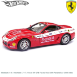 Modelauto 1:18 | Hotwheels L7117 | Ferrari 599 GTB Fiorano Rood 2006 Panamerica / 20000 miles Modelauto 1:18 | Hotwheels L7117 | Ferrari 599 GTB Fiorano Rood 2006 Panamerica / 20000 miles