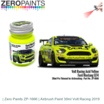 | Zero Paints ZP-1666 | Airbrush Paint 30ml Volt Racing 2019 | Zero Paints ZP-1666 | Airbrush Paint 30ml Volt Racing 2019