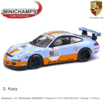 Modelauto 1:43 | Minichamps 400066496 | Porsche 911 GT 3 2006 #96 USA / Sebring / 12 Hours Modelauto 1:43 | Minichamps 400066496 | Porsche 911 GT 3 2006 #96 USA / Sebring / 12 Hours