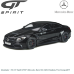 Modelauto 1:18 | GT Spirit GT297 | Mercedes Benz S63 AMG Widebody Prior Design 2017 Modelauto 1:18 | GT Spirit GT297 | Mercedes Benz S63 AMG Widebody Prior Design 2017