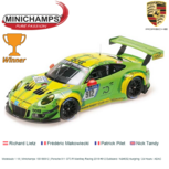 Modelauto 1:18 | Minichamps 155186912 | Porsche 911 GT3 R Manthey Racing 2018 #912 Duitsland / Nürburgring / 24 Hours / ADAC Modelauto 1:18 | Minichamps 155186912 | Porsche 911 GT3 R Manthey Racing 2018 #912 Duitsland / Nürburgring / 24 Hours / ADAC