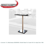 Accesoire 1:8 | Minichamps 800999900 | Model Stand For Scale 8 80 Cm High Zilver 1980 Accesoire 1:8 | Minichamps 800999900 | Model Stand For Scale 8 80 Cm High Zilver 1980