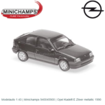 Modelauto 1:43 | Minichamps 940045900 | Opel Kadett E Zilver metallic 1990 Modelauto 1:43 | Minichamps 940045900 | Opel Kadett E Zilver metallic 1990