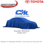 Modelauto 1:43 | Minichamps 940166620 | Toyota Celica SS-II Coupe Zwart 1994 Modelauto 1:43 | Minichamps 940166620 | Toyota Celica SS-II Coupe Zwart 1994