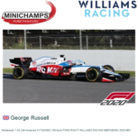 Modelauto 1:43 | Minichamps 417200063 | Williams FW43 ROKIT WILLIAMS RACING MERCEDES 2020 #63 Modelauto 1:43 | Minichamps 417200063 | Williams FW43 ROKIT WILLIAMS RACING MERCEDES 2020 #63
