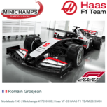 Modelauto 1:43 | Minichamps 417200008 | Haas VF-20 HAAS F1 TEAM 2020 #08 Modelauto 1:43 | Minichamps 417200008 | Haas VF-20 HAAS F1 TEAM 2020 #08