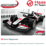 Modelauto 1:43 | Minichamps 417200020 | Haas VF-20 HAAS F1 TEAM 2020 #20 Modelauto 1:43 | Minichamps 417200020 | Haas VF-20 HAAS F1 TEAM 2020 #20
